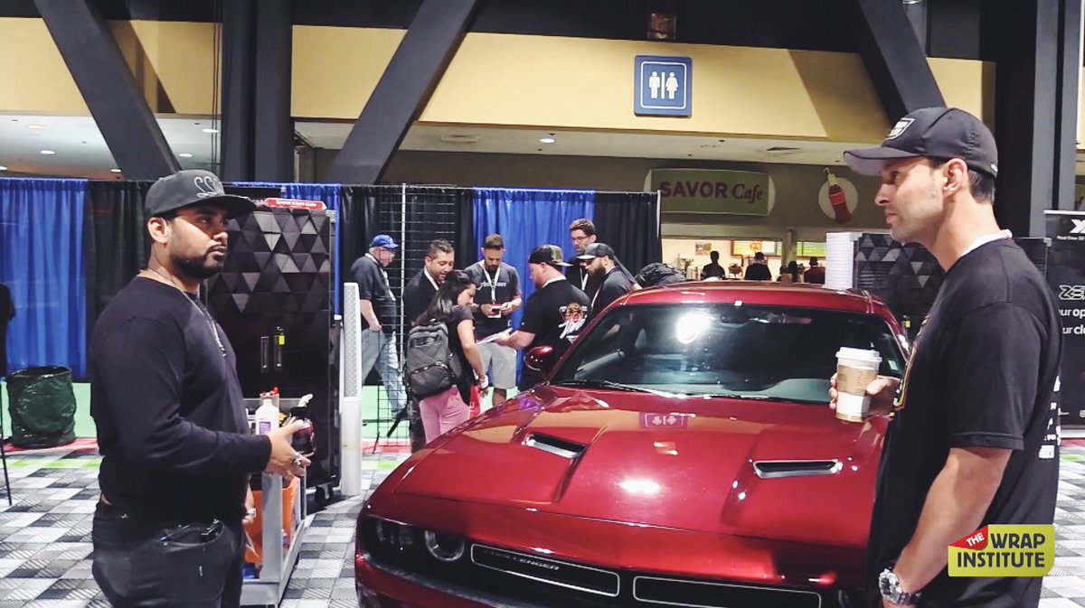 WrapInstitute's tweet photo. #NEWVIDEO 👉🏼 https://t.co/VhRVjoTHvm You know how to #sealthedeal on the wrap, but how do you seal the deal with your client? In this mock sales call with Shareef Khan, he makes “the sell...” #thesell #greencar #sscustoms #carwraps #colorchangewrap https://t.co/5YynGXoJQP