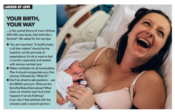 Totally love this little piece on #givebirthlikeafeminist in the latest <a href="/BootsUK/">Boots</a> parenting magazine! What a brilliant summary of some of the key messages. #yourbirthyourway #yourbodyyourbabyyourchoices