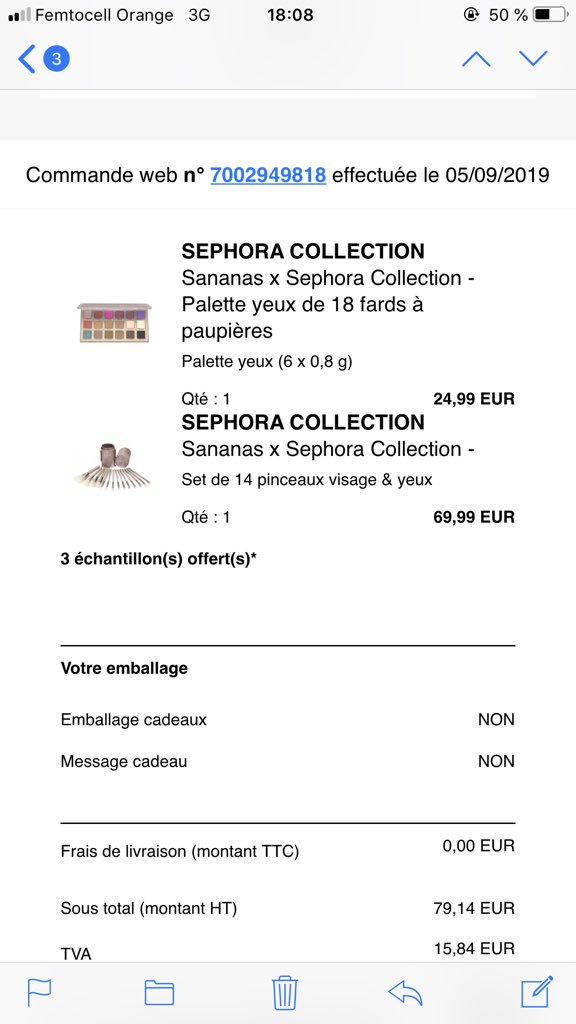 Alison_Widanska's tweet photo. Trop contente et fière que @sananas2106 sorte enfin sa collection et que j’ai pu l’acheter 😍 Love You sana ❤️ https://t.co/IS7zvA29gp