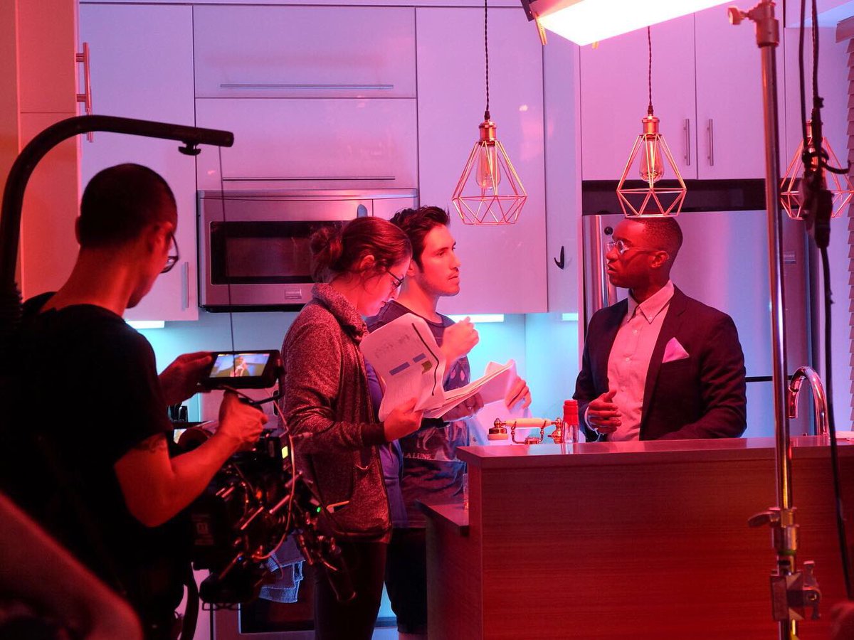 MarkSposato's tweet photo. A good #crew is crucial on set ~ More #BTS 📸 from “Hey, It’s Me” ☎️💀
@CourtneySposato @SVAContinued
#shortfilm #scifi #indiefilm #sciencefictionmovies #scifishort #codirectors #cowriters #scififilm #filmmakers #filmmakerslife #newfilm #cinematography #filmdirectors #filmmaking https://t.co/io6Kee4ugb