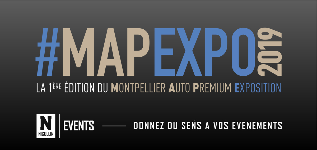 GROUPENICOLLIN's tweet photo. #MAP EXPO 2019 : Le nouveau salon 100% automobile premium organisé par #NEvents ! https://t.co/mGAVzbVzWM avec @MontpellierHSC @CCIHerault @InsightCom34 @GugJp @PERRIERTHIERRY https://t.co/YE1ZHak0PP