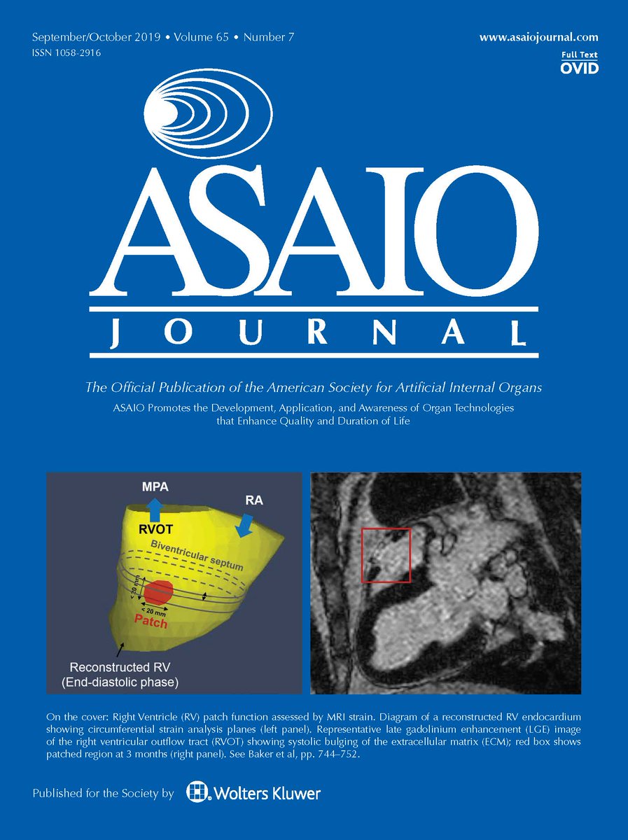 asaiojournal's tweet photo. New issue is online! https://t.co/AqLrGWS8mi
Several articles #FREE #OA #OpenAccess
#ECMO #LVAD #ECLS #PedsICU #PedsCards #stroke #thrombosis #CardioTwitter #cardiacpatch #HeartTx #ArtificialPlacenta #ArtificialOrgans #BiomedicalEngineering #Biomaterials https://t.co/lSfzrToj5u