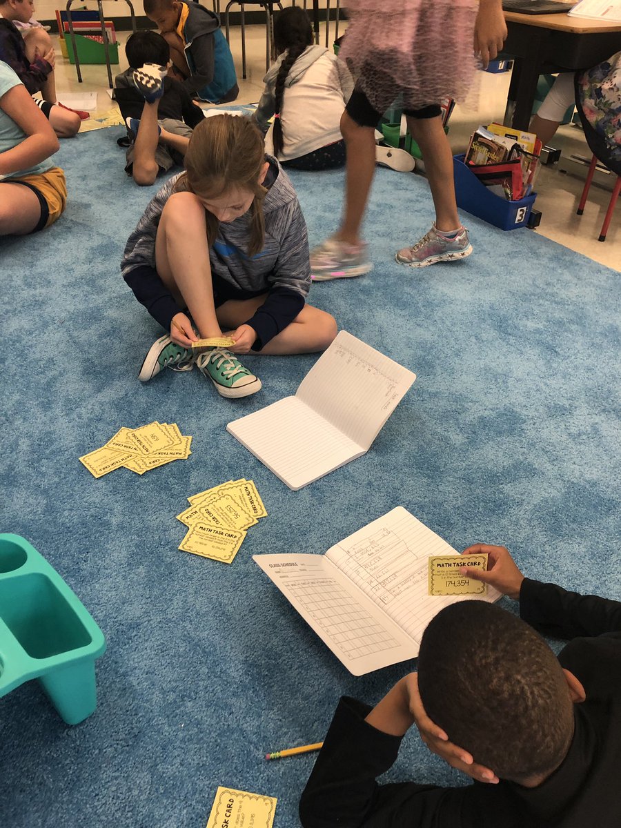 Using our playlists during math centers! #SEL20 #PL