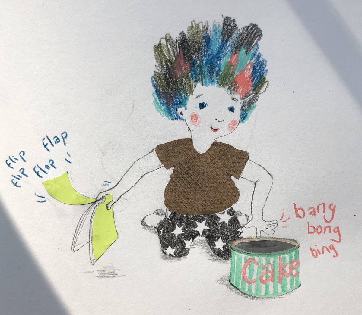 Mini musician! #illustration #childrensbookillustration #minimusicians #wecanmakenoisewithanything