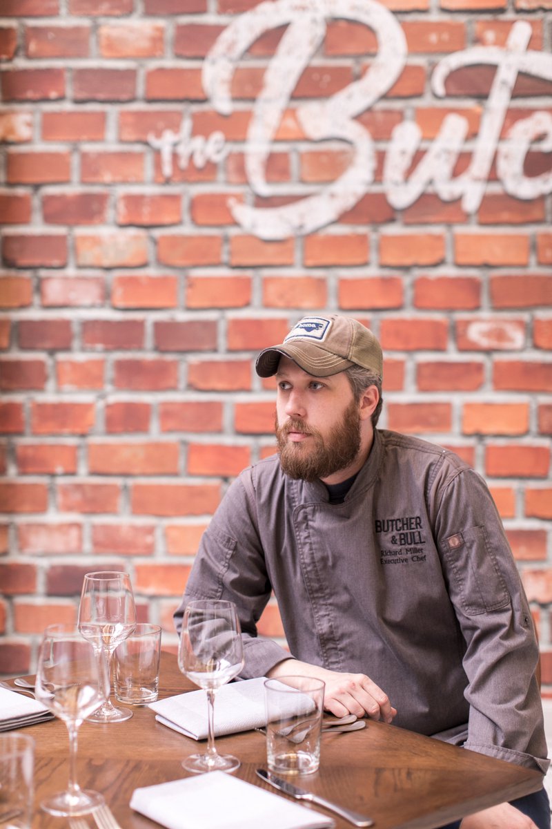 ButcherBullWS's tweet photo. Join Chef Richard next Thursday 9/12 at 6:30 pm for a 5 Course @oldforester #bourbon Dinner! @VisitWS @downtownWS  Reservations: https://t.co/tPvEFx17pW 
 or info@butcherandbull.com #nationalbourbonheritagemonth https://t.co/ZOHxcKn1rp