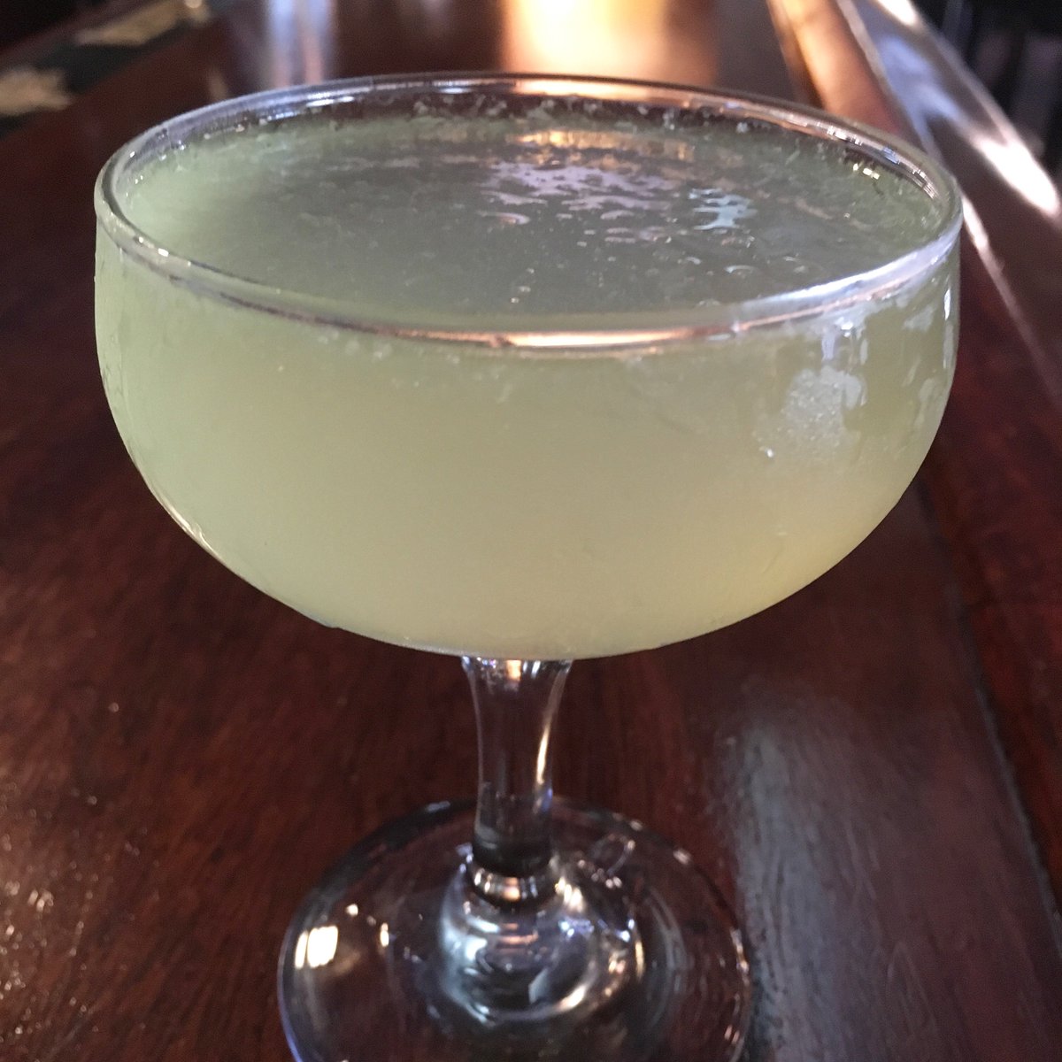 <a href="/CafeAmelieNOLA/">Cafe Amelie</a> we are beating the heat with lemon and gin martinis.