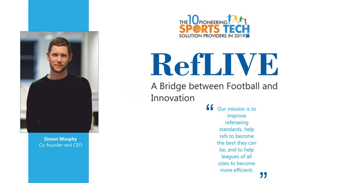 insightssuccess's tweet image. One among such profound companies is @RefLIVEapp, a #sports_technology company located in Melbourne Australia, delivering #software_solutions to referees & #sporting_leagues to manage their officiating teams
#Sportsindustry #SportsTechSolution #sportstech bit.ly/2k5y3Lo