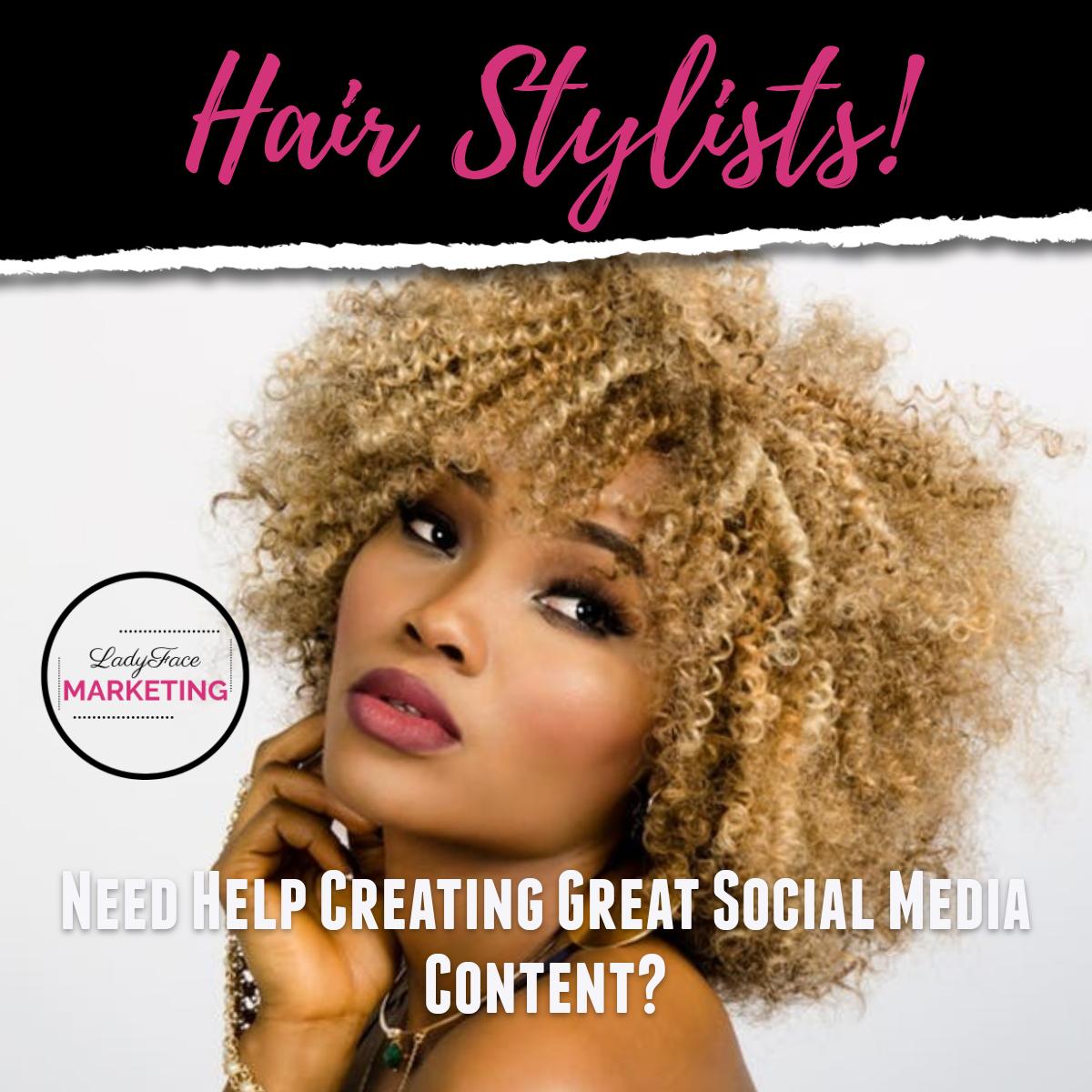 Ladyface Marketing On Twitter Are You A Hair Stylist In Need Of