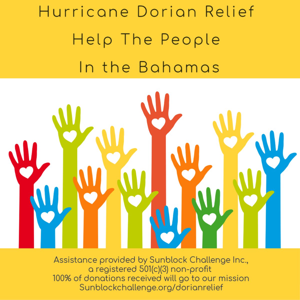 sunblockorg's tweet photo. Dr. Mejia will be going to the Bahamas on Saturday to send #hurricanerelief supplies, so there is still time to drop off supplies needed. https://t.co/6xgkv9iElV #hurricanedorian #dorian https://t.co/Wl6KZFW8Im