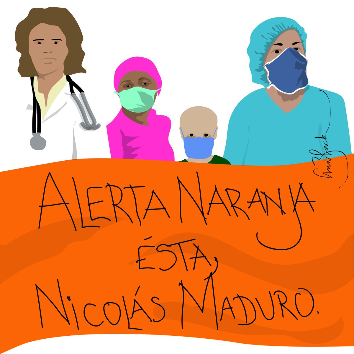 AnaBlackLl's tweet photo. Nosotros decretamos alerta naranja frente a la amenaza criminal
de #NicolasMaduro
contra Venezuela.
#5Sep #AlertaNaranja #HospitalJMDeLosRios #HospitalesVenezolanos
#SaludEnVenezuela https://t.co/7PTIRZ9az5