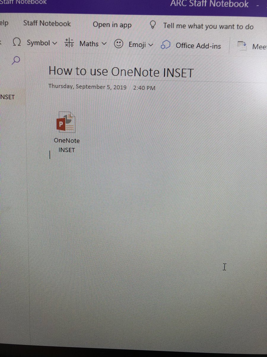 The irony when you upload your ‘How to use OneNote’ INSET guide (including details of how to initially open it up for the first time) on OneNote for everyone to read 🙄😂🤓. <a href="/msonenote/">Microsoft OneNote</a> <a href="/AdGrocott/">Adam Grocott</a>