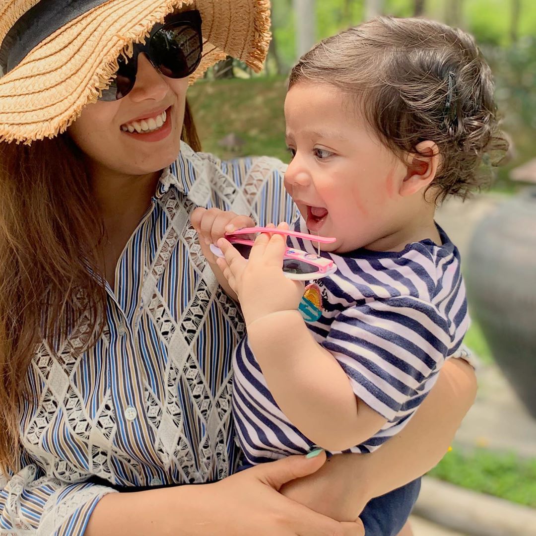 etimes's tweet image. #ZainKapoor turned one today and #MiraKapoor shares an adorable picture of the birthday boy. Happy birthday cutie