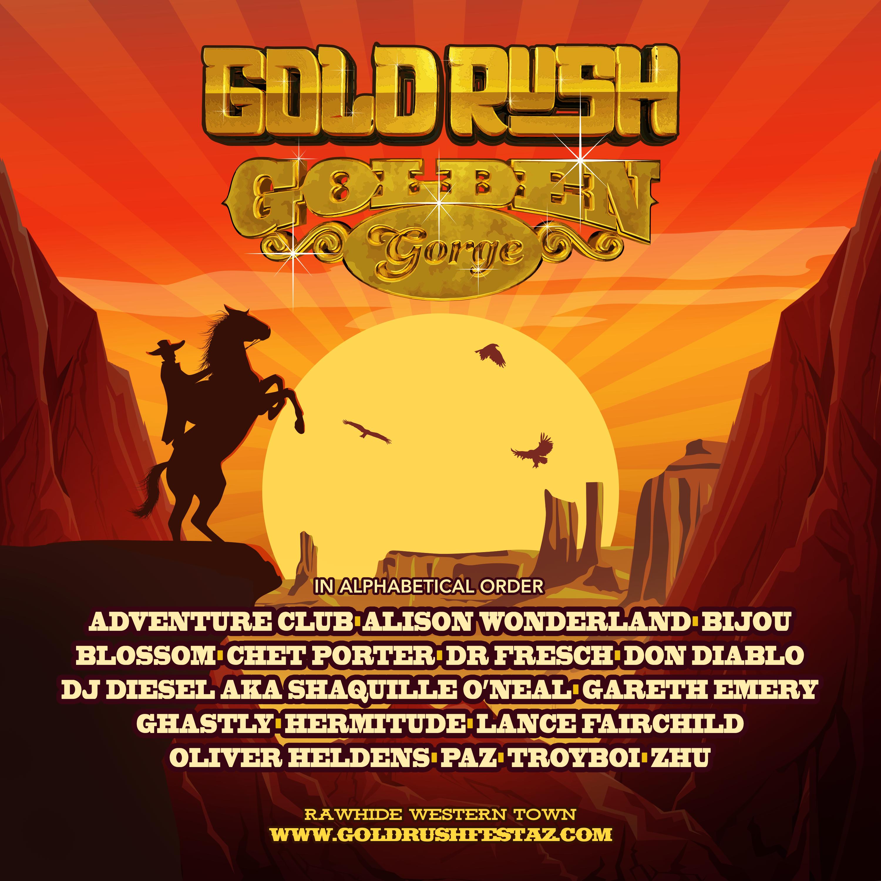 Goldrush Festival lineup