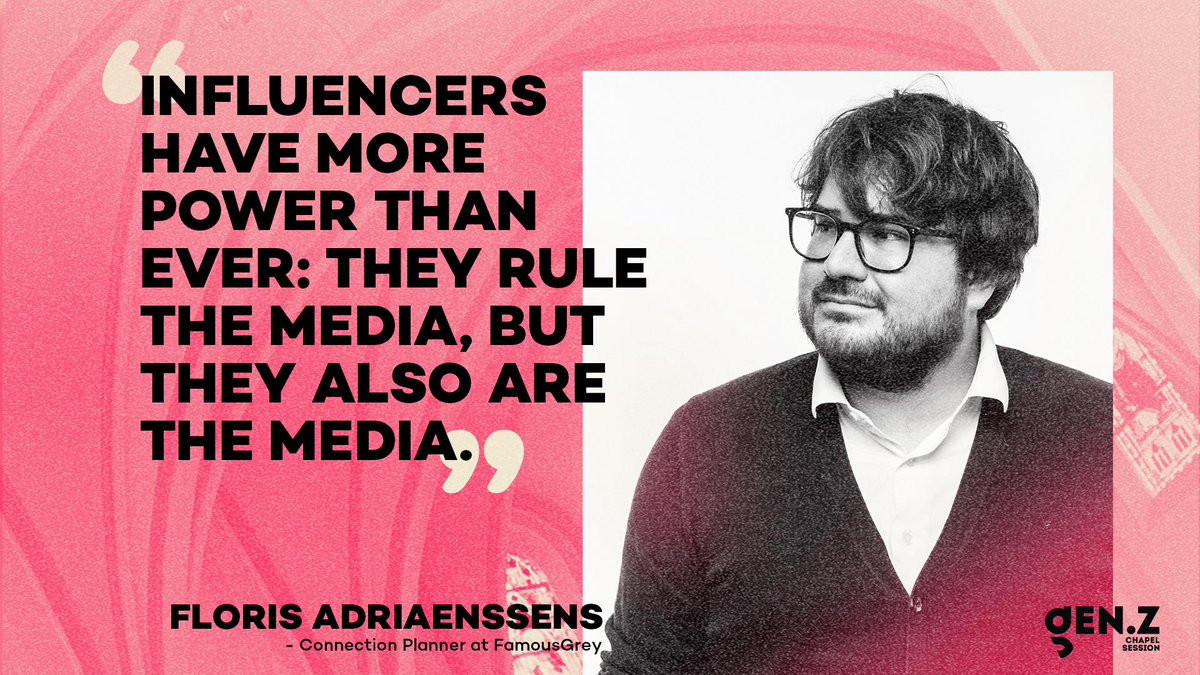 FamousGrey (@famousgrey) on Twitter photo Floris Adriaenssens Connection Planner at <a href="/FamousGrey/">FamousGrey</a>: “In the past we had a monoculture, today we live in an infinite fragmented world. That’s why influencers have more power than ever: they rule the media, but they also are the media.” #chapelsession Floris Adriaenssens Connection Planner at <a href="/FamousGrey/">FamousGrey</a>: “In the past we had a monoculture, today we live in an infinite fragmented world. That’s why influencers have more power than ever: they rule the media, but they also are the media.” #chapelsession