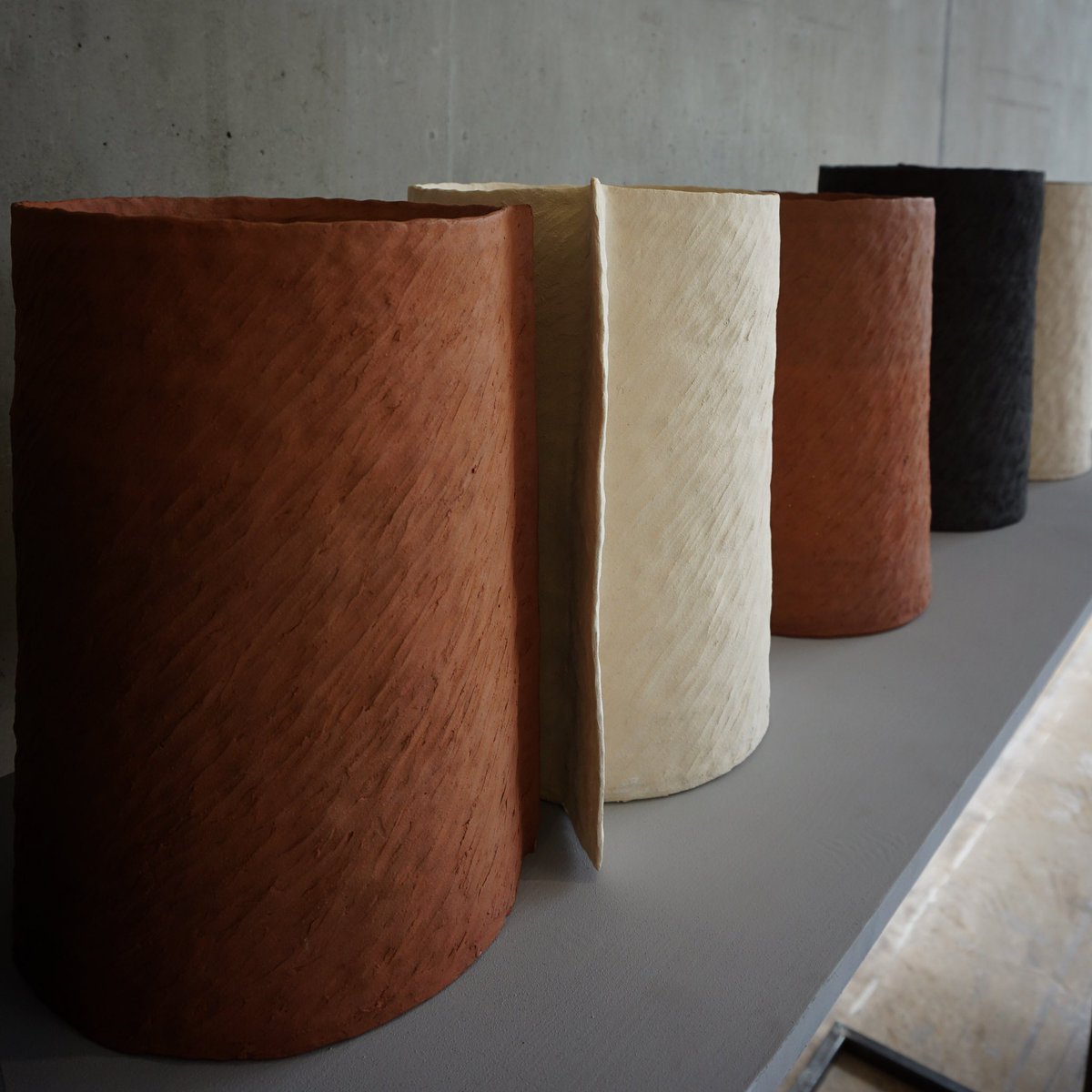 lizz_emceramic's tweet photo. Exhibition opening tomorrow 5pm π€ @CSADCeramics @CardiffMetCSAD
#ceramics #ceramicart #pottery #architecture #earth #nature #naturalsurfaces #design #rockpools #handmade #clay #claybodies #markmaking #texture #glaze #electricfiring #art #cardiff #cotemporyceramics #fineart https://t.co/8ghWeYFqZi
