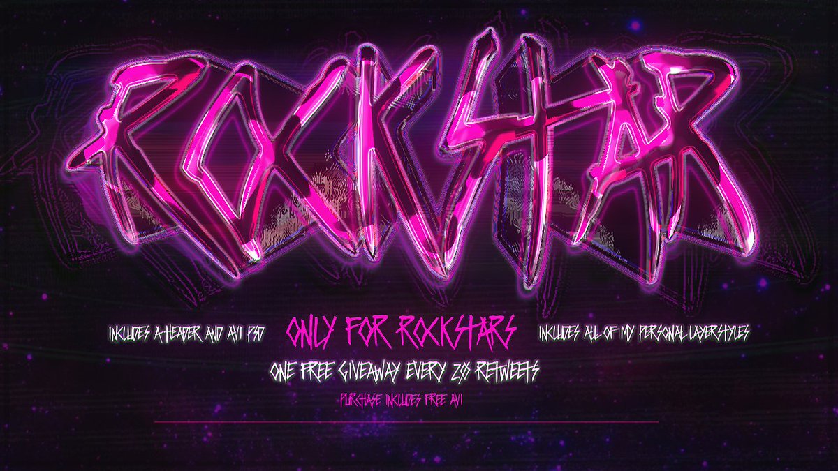 RiZeVanta's tweet photo. Officially selling the Rockstar Pack for $10.. free winner every 30 retweets! https://t.co/6tpkyG5Kme