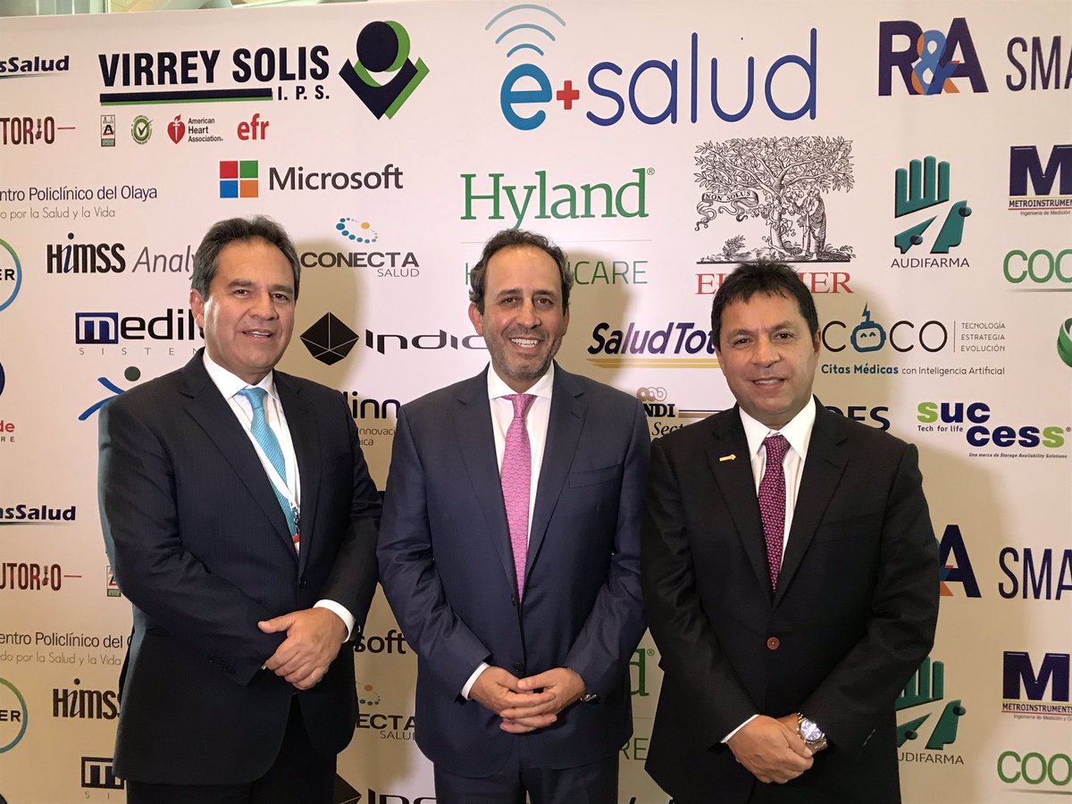 Supersalud's tweet photo. #SaludConectada | Superintendente participó en el Congreso eSalud Colombia realizado en Bogotá organizado por @eSaludCol #SaudDigital https://t.co/z6bEng3RI5