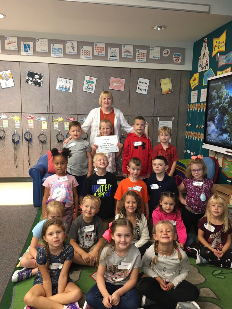 It was a great first day in Miss Mann’s class!