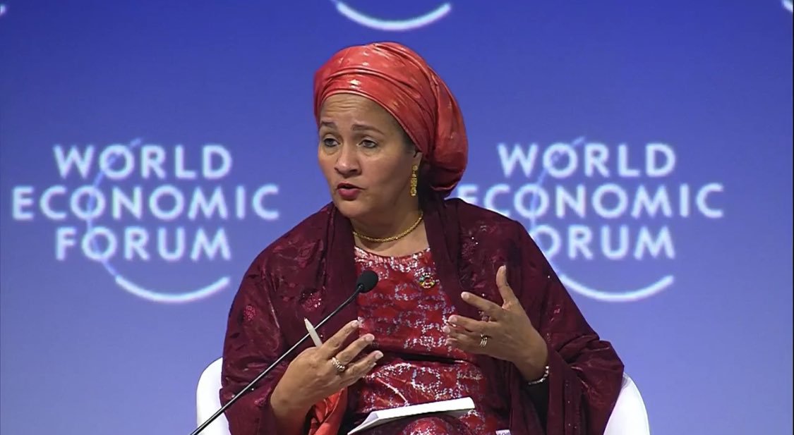 UN's tweet photo. Technological advances offer great hope for the #GlobalGoals, but also exacerbate existing inequalities &amp; this will worsen if they are not managed properly, @AminaJMohammed stressed at #af19 in Cape Town. https://t.co/3cZ4Ayv9Qb https://t.co/RhfXHkt8LU