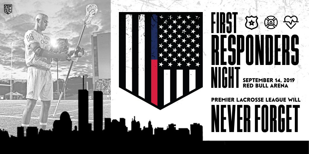 We’re excited to host First Responders Night next Saturday in New York City. 🇺🇸 

We’re offering all First Responders a special ticket offer. Please use code: “RESPON” at checkout. 

🔗: premierlacrosseleague.com/postseason-tic…