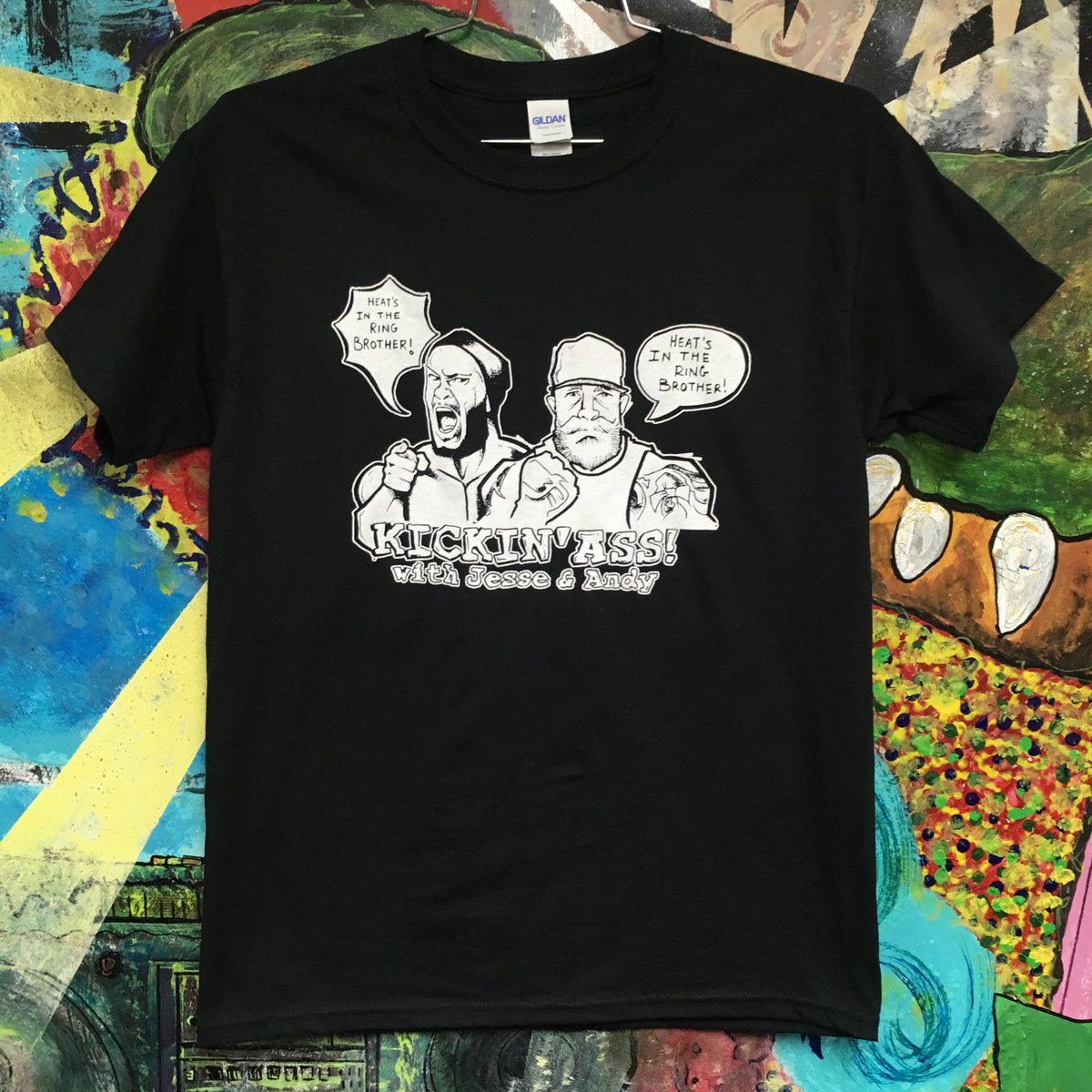the_LVAC's tweet photo. @KickinAssPod tees up now at https://t.co/Xt5E3XhGVl
.
#thebutcherandtheblade #braxtonsutter #andywilliams #pepperparks #indywrestling #buffalobrothers #kickinasspodcast #everytimeidie #etid #tidtheseason #heatisinthering @BraxtonSutter @andycomplains https://t.co/DRlZ9nCUnl
