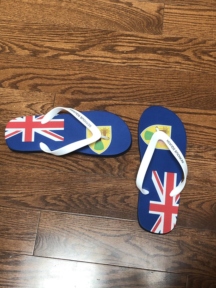 serioussquashshop.com/products/serio… 
Can’t make it to Turks &amp; Caicos for the squash tournament in October? I’m selling 10 extra pairs of custom Serious Squash/Turks &amp; Caicos flip flops! Very cool and seriously limited 🇹🇨 #SeriousSquash #squashlife #turksandcaicos #flipflops #Squash