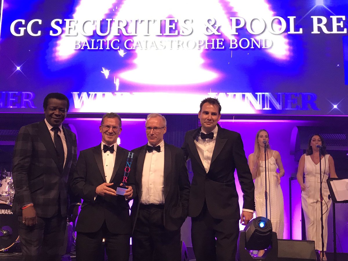 Congratulations to <a href="/GuyCarpenter/">Guy Carpenter</a> <a href="/PoolReinsurance/">Pool Reinsurance Co.</a> <a href="/DesPotter/">Des Potter</a> groundbreaking achievement