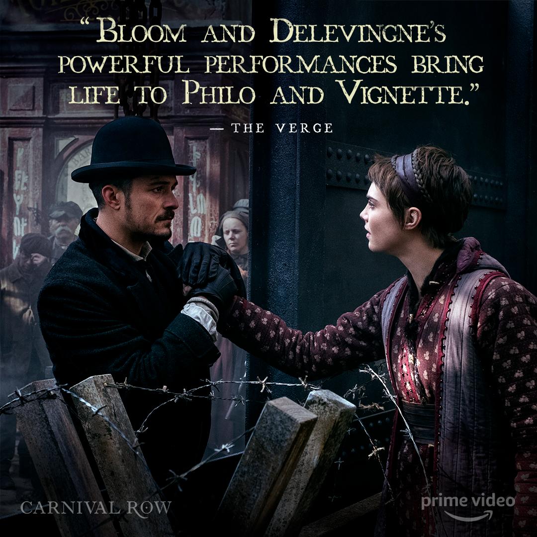 More than just a love story. See <a href="/caradelevingne/">💙</a> and Orlando Bloom in #CarnivalRow on <a href="/PrimeVideo/">Prime Video</a>.