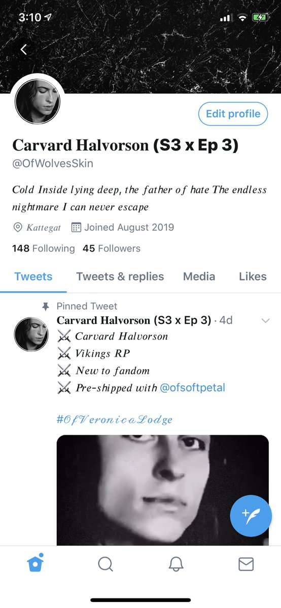 // Follow me if you have a Vikings account 💕