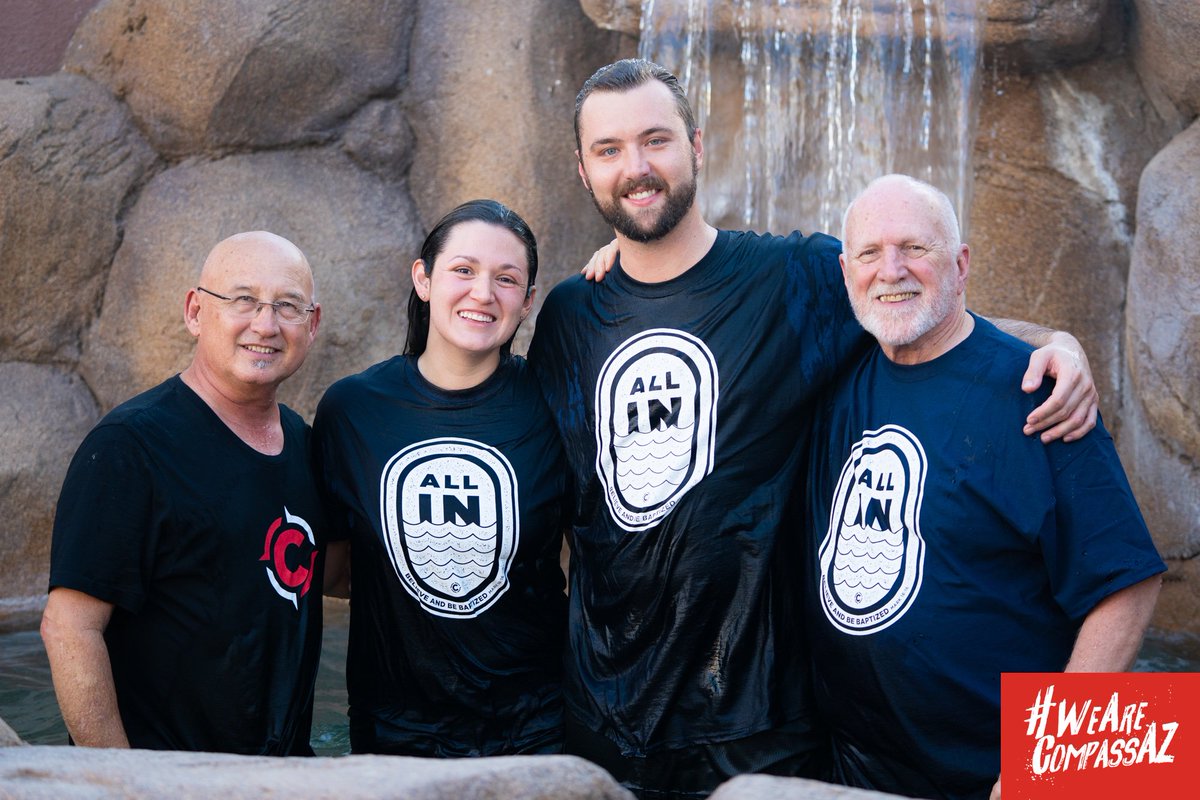 compassazchurch's tweet photo. Let's celebrate this past weekend's baptisms. Congratulations to Alexis Contreras, Seth Miller, Benito Gonzalez, Dante and Preston Romero! #baptismsCCC #WeAreCompassAZ https://t.co/cUNpuehgV9