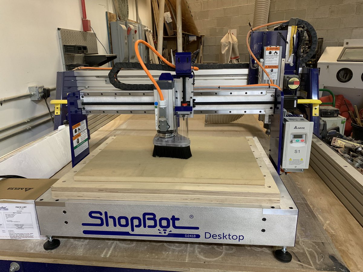 Delivering new <a href="/ShopBotTools/">ShopBotTools</a> #cnc to <a href="/MahwahHS/">Mahwah High School</a> in a <a href="/Tesla/">Tesla</a>. #whoneedsapickup