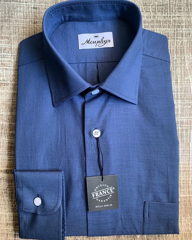 #chemise #menphys #surmesure #homme #coton #popeline #bleu #col #poignet #bouton #poche #madeinfrance #originefrancegarantie #textile #vetements #tenue #tenuedujour #mode #dressing #modehomme ift.tt/34rqT6s