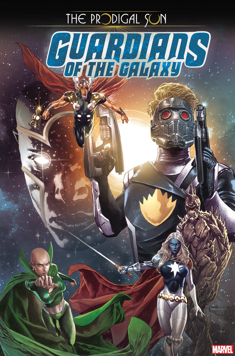 dano_cosmic's tweet photo. New ✨#MarvelCosmic✨ #comics next week for #NCBD (9/11/19) Thread
✨
#GuardiansoftheGalaxy: #ProdigalSun #1
✨
W-#PeterDavid A-#FrancescoManna
✨
A-#MicoSuayan
B-#PhilipTan
✨
#Prodigal #StarLord #Moondragon #Groot #PhylaVell #BetaRayBill https://t.co/pULcX6u38O