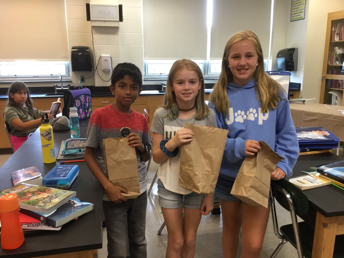 mrs_fis's tweet photo. Getting to know each other through our “brown bag” activity! https://t.co/MJJnKIlcem