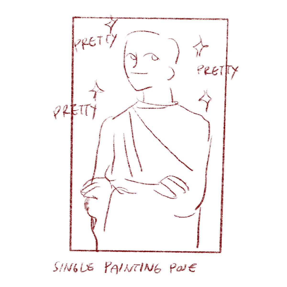 I should draw more actual OC interactions, most of them be like and most of their "interactions" are like 