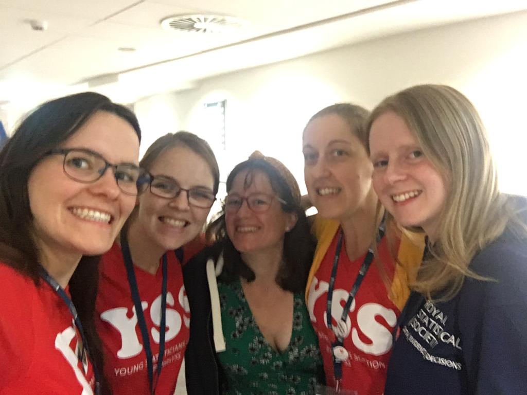 sjn_16's tweet image. My lovely @statsyss ladies @LucyTeece @EBucksJeff @Altea_Lorenzo (plus bump).
Time to let our hair down at #RSSConf2019 dinner at the Titanic Museum 🥂💃