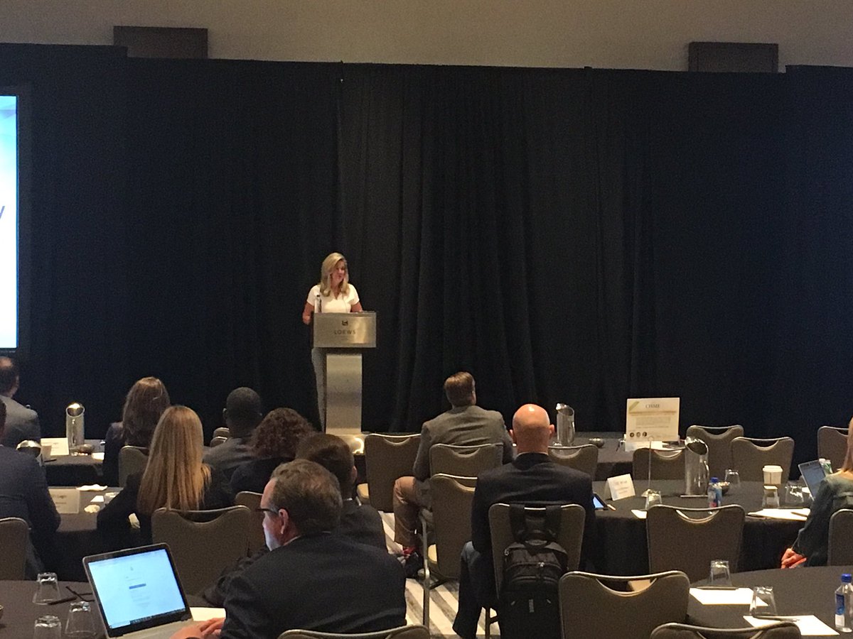 tstettheimer's tweet photo. Hearing from @Tresspringmann on how spheres of influence and relationships form a foundation for success - answering “why should they want to hear what you have to say ... know your customer @CIOCHIME #CPES19 https://t.co/pu92sTtAoQ