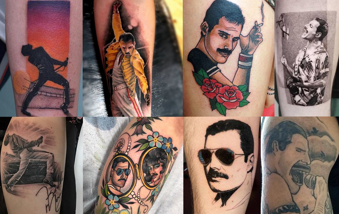 Inkedmag's tweet photo. Long live #FreddieMercury 🖤👑 https://t.co/VCW3POKMM3