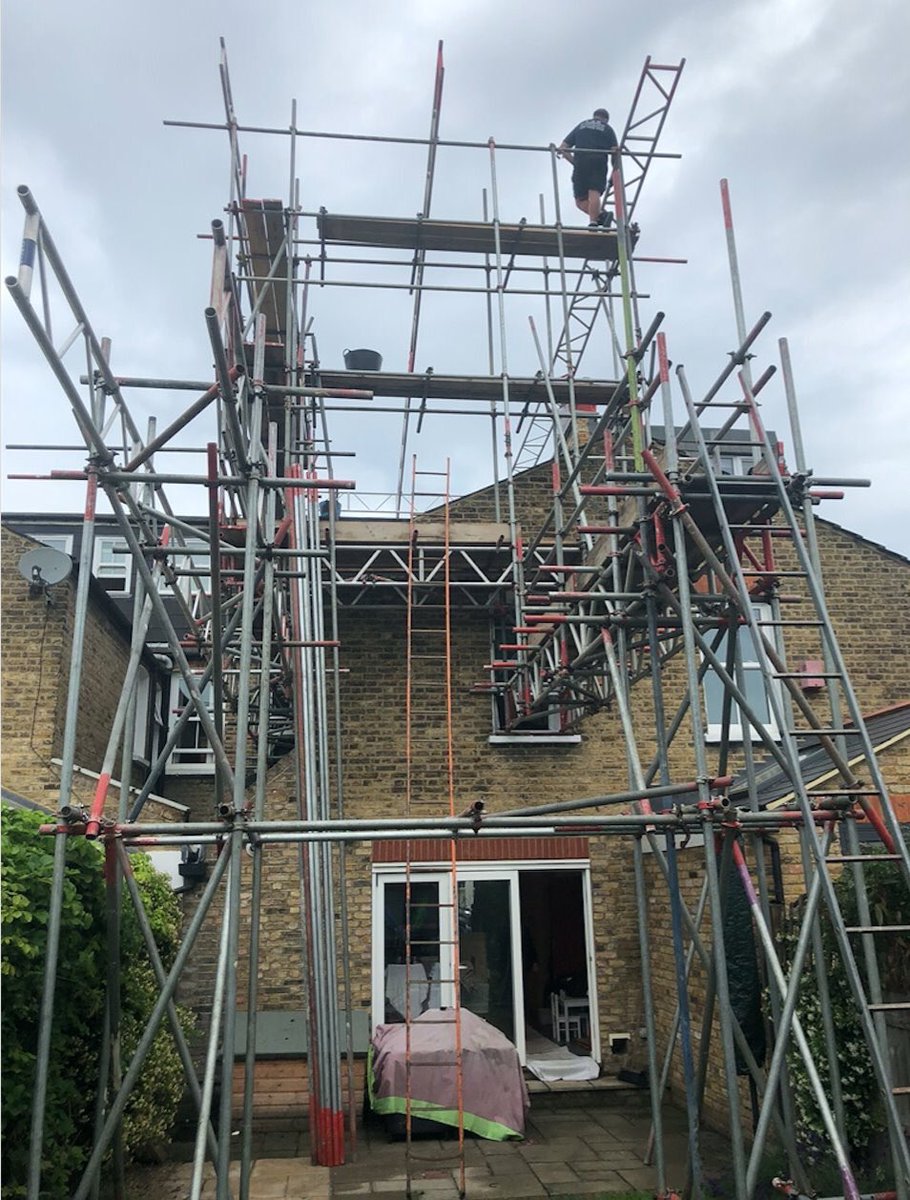 Another loft conversion underway, watch this space for updates ☺️ 

#anotherproject #loftconversion #houserefurbishment