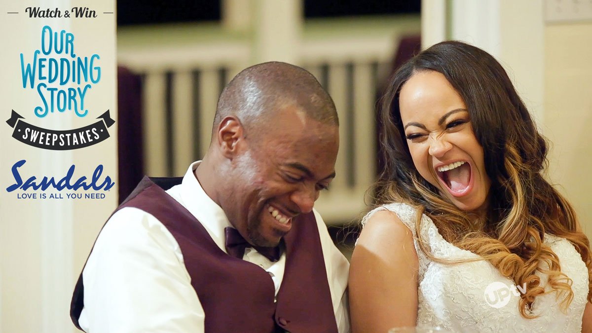 UPliftingWed's tweet photo. You won’t want to miss another uplifting all-new episode #OurWeddingStory TONIGHT at 9PM ET! Plus, keep an eye out for the secret phrase to enter the Watch &amp; Win for your chance to win a 4-day / 3-night Luxury Included® Caribbean vacation to any @SandalsResorts! https://t.co/w52h8qt7qr