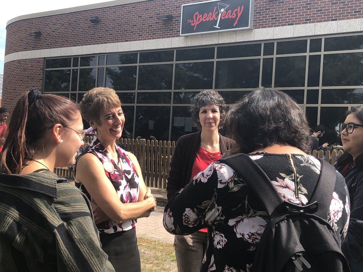 AlgomaU's tweet photo. We had a blast at the Algoma University Alumni BBQ today! 🍔🌭 so much fun hanging out with staff, faculty and students on such a beautiful day ☀️#algomau #alumni #bbq #delish #oweek2019 #newbeginnings https://t.co/TZ3kOz3Agb