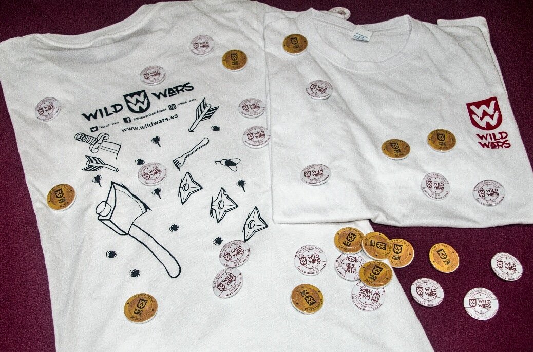 Wild_wars_'s tweet photo. Recordad que si mañana queréis guerra la encontraréis en Madrid en las @J_Ludoergosum  Nos vemos por allí. El sábado tendremos un torneo Wild Wars y el ganador se llevará una de estas camisetas tan molonas. Gracias https://t.co/dwC43T0nK1 han quedado genial. https://t.co/J1BUsh0uIm