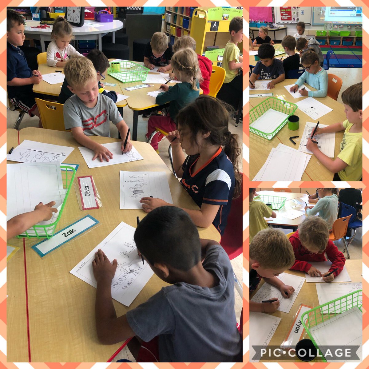 We are writers! We wrote teaching books for the first time today. #wal109