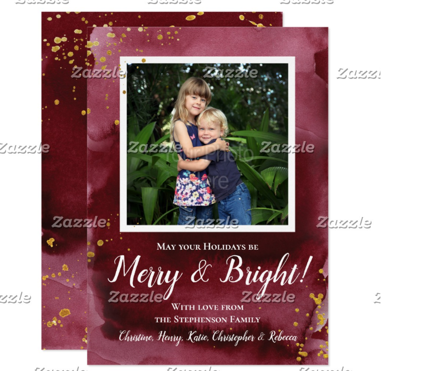cutencomfy's tweet image. Rich Burgundy Gold Splash Modern Holiday Christmas Photo Card Collection... Classy elegant abstract art for the Holidays! #christmascards #modernchristmas #photochristmascards #christmasphotos #familychristmasphotos #familychristmas #christmas2019 @zazzle zazzle.com/collections/ri…