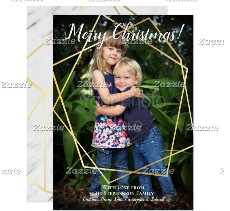 cutencomfy's tweet image. Geometric Gold Lines Modern Marble Holiday Photo Card Collection. #christmascards #modernchristmas #photochristmascards #christmasphotos #familychristmasphotos #familychristmas #christmas2019 @zazzle modern contemporary Christmas Holiday. zazzle.com/collections/ge…