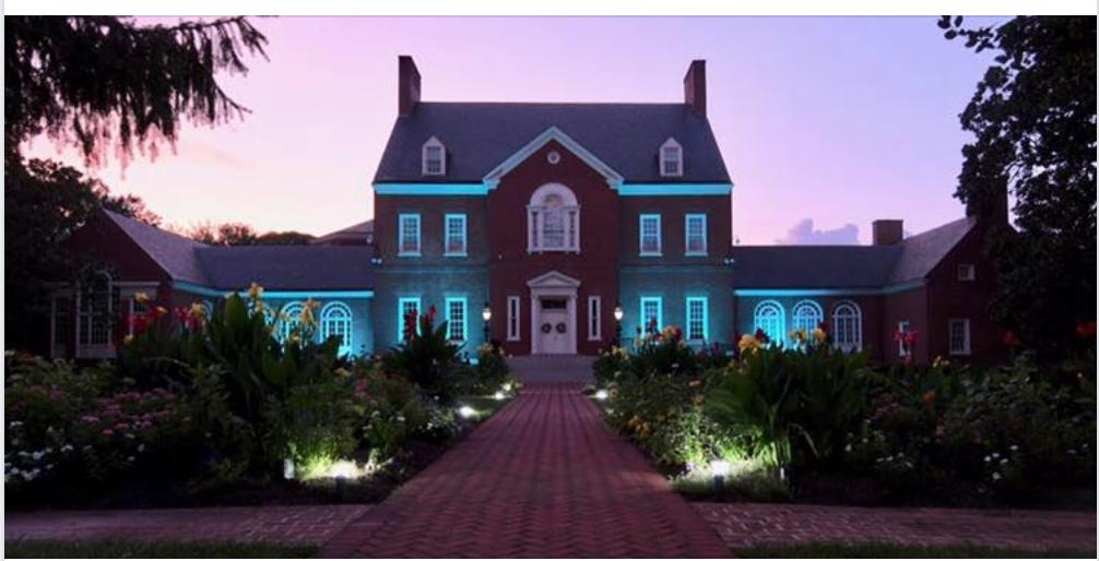 DebiMoses1's tweet photo. Ovarian Cancer Awareness Month - Day 5! Major shout out to Maryland Gov. Larry Hogan, for recognizing Ovarian Cancer Awareness Month in the Annapolis Governor's House! @GovLarryHogan https://t.co/CFpK45xIjq