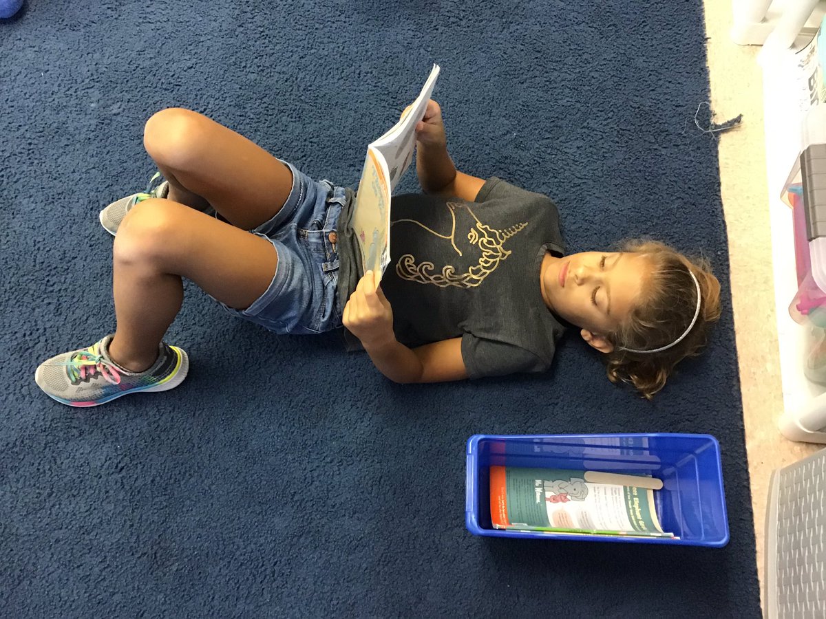Building our Read to Self stamina. #LincolnROARS #EastPennProud #Daily5
