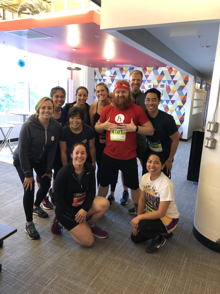 IFLBlog's tweet image. A few of our #HearsaySystem&apos;s San Francisco team ran the annual JP Morgan #CorporateChallenge 5k last night which ended at the beautiful new Chase Center, new home of the Golden State Warriors! Always fun to see thousands of local community members all in one place. #jpmc