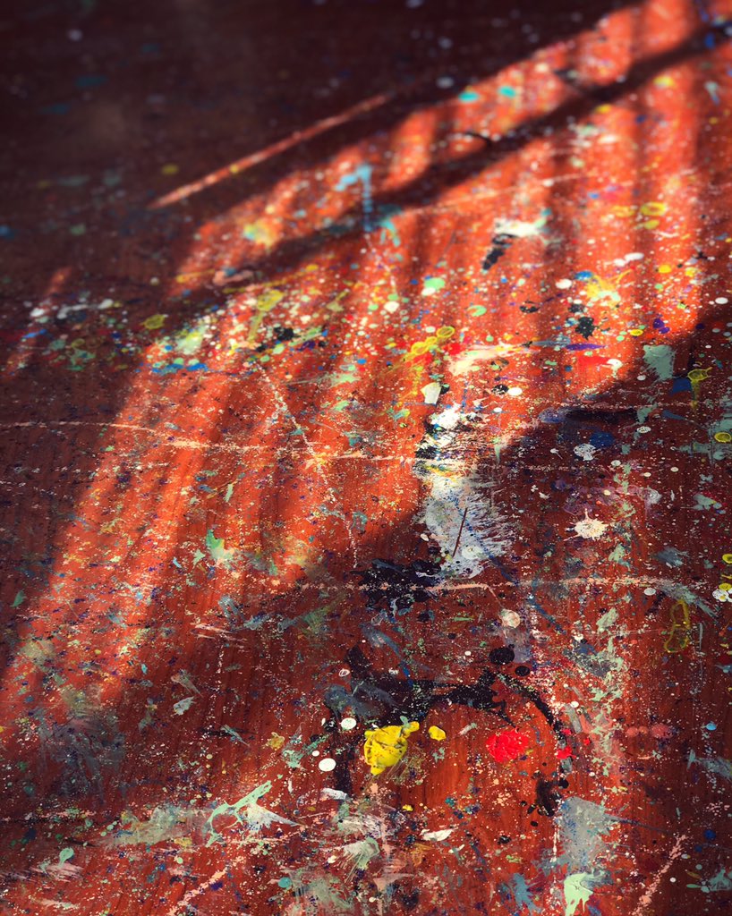 Maya98ART's tweet photo. Life is Art .. Live yours in COLOR

#colors #acrylic #art #jacksonpollock #acrylic #paint #red #yellow #blue #white #green #table #design #color #beauty #workshop

 https://t.co/LfkIcR7k70 https://t.co/1Szr0rpcqf