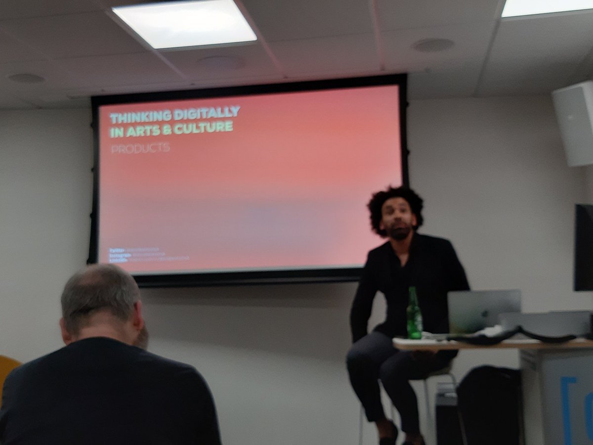 LizDruryVO's tweet photo. My first #creativepoint event at @C4DIHull - a fantastic presentation by @davidwatsonuk on thinking digitally in arts & culture.
I'm sure this won't be my last event 😁 https://t.co/2rtEk0lDnr